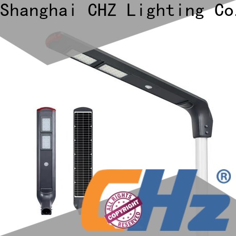 CHZ Lighting Quality solar led street light all in one solution provider for mountainous