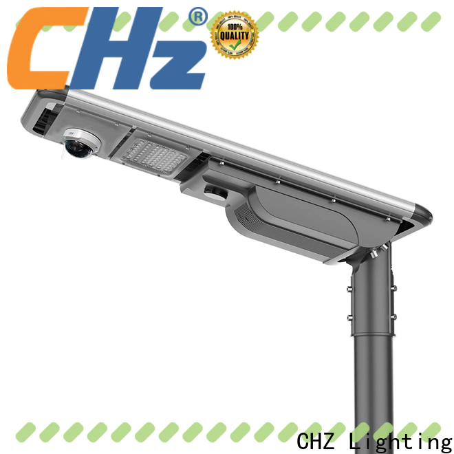 CHZ Lighting Customized outdoor solar powered street lights vendor for mountainous