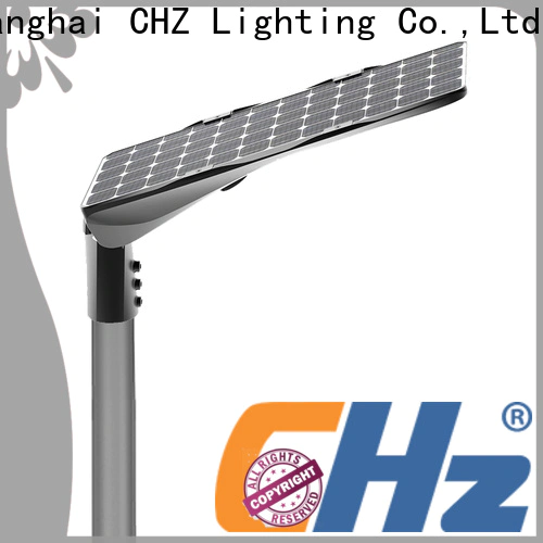 CHZ solar panel street light dealer for school
