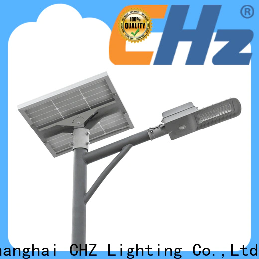 CHZ Lighting outdoor solar street lamps supply for rural