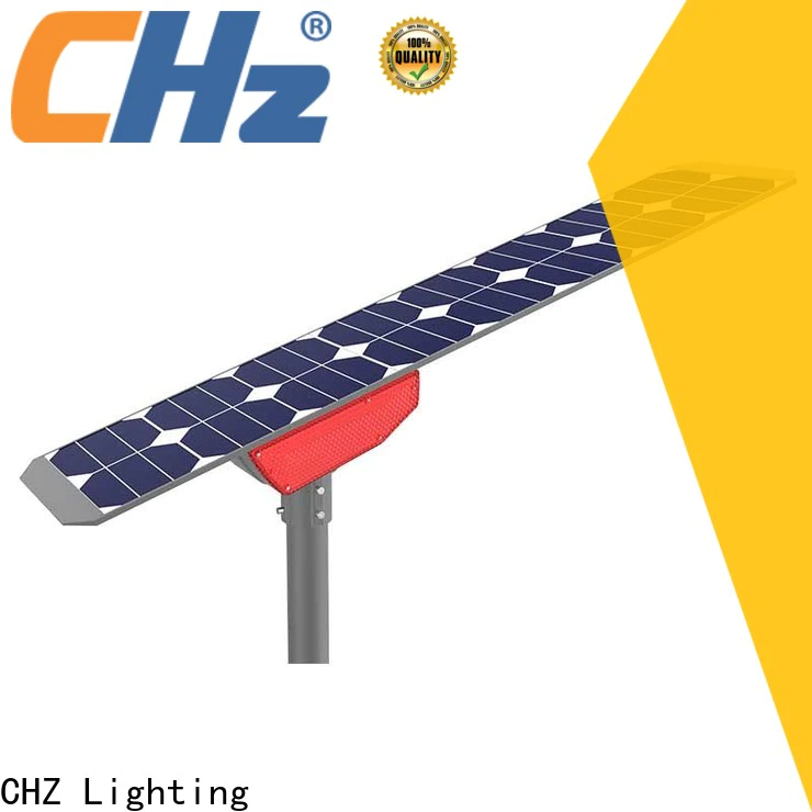 CHZ Lighting led solar powered street lights supply for promotion