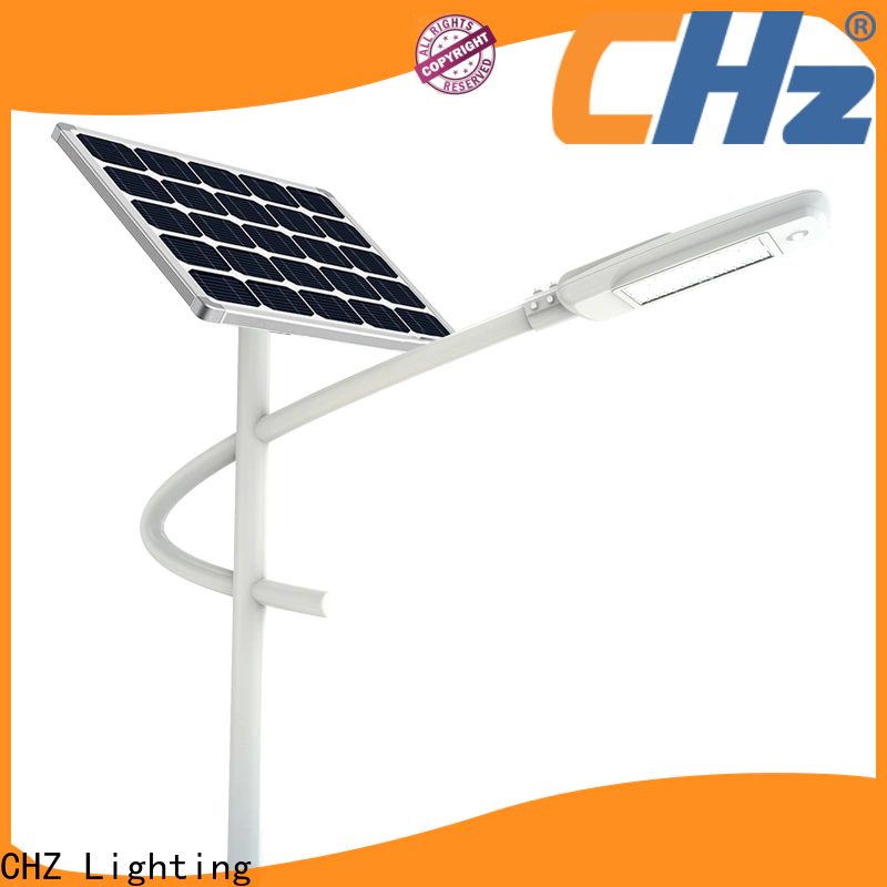 CHZ Lighting Customized semi integrated solar street light supply for promotion