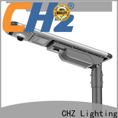 CHZ Lighting Buy solar power street lights solution provider for road