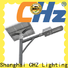 CHZ Lighting CHZ solar street light integrated supply for park road