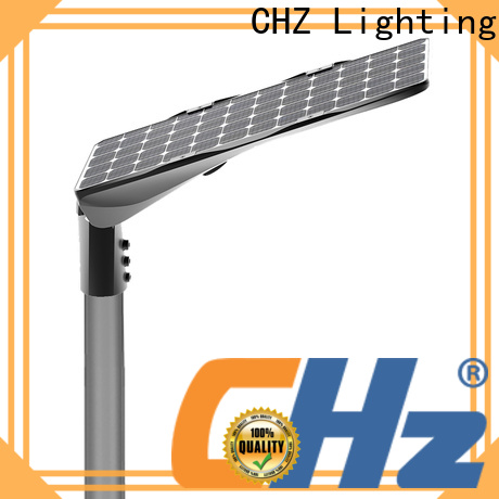 CHZ solar pole lights distributor for park road
