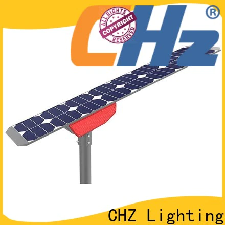CHZ Lighting High-quality integrated solar street light maker for school
