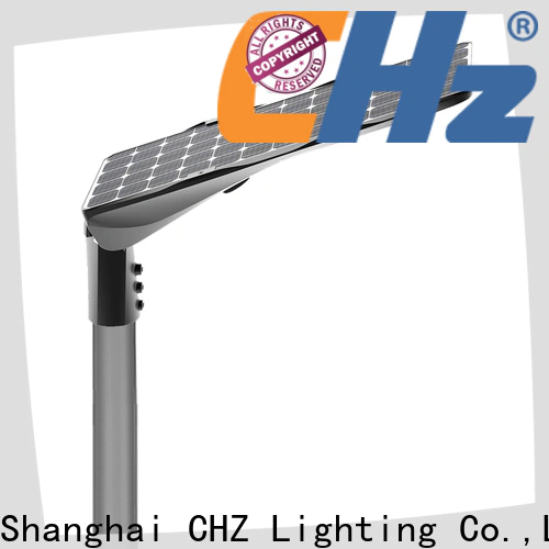 CHZ Lighting Quality solar street lamp wholesale for park road