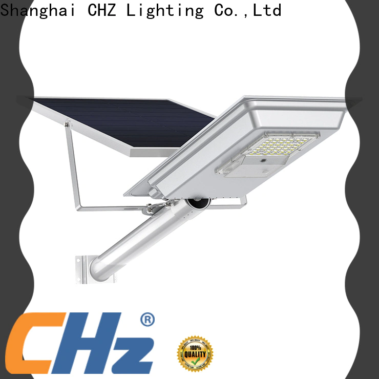 CHZ Lighting Customized all in one solar street light supply for road