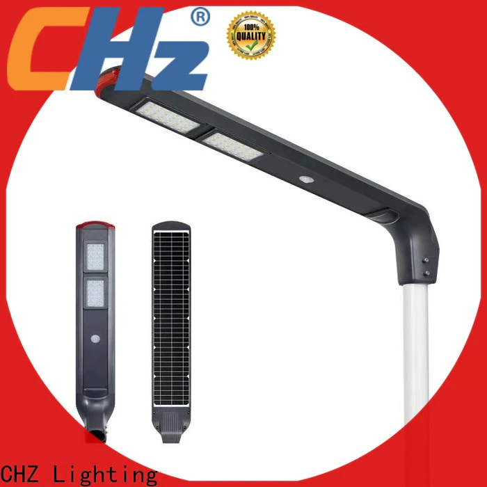 CHZ Lighting solar led streetlight factory for streets