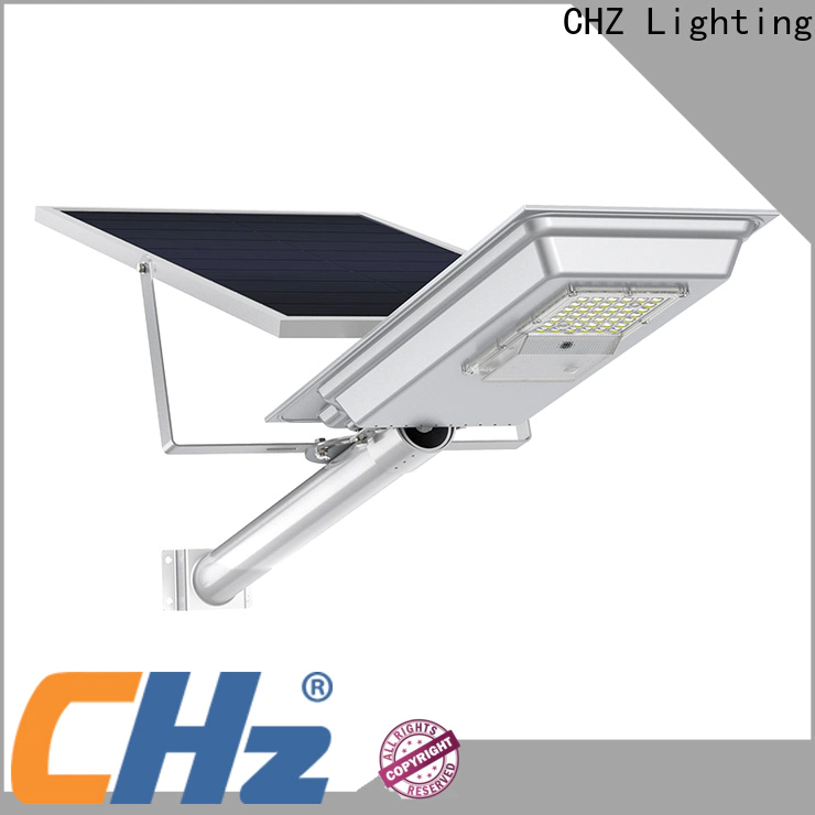 CHZ Lighting Customized solar street light integrated company for school