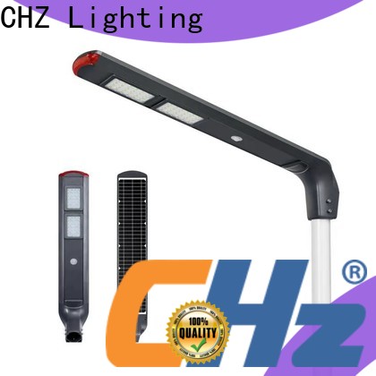 CHZ Lighting Customized solar powered led pole lights for promotion