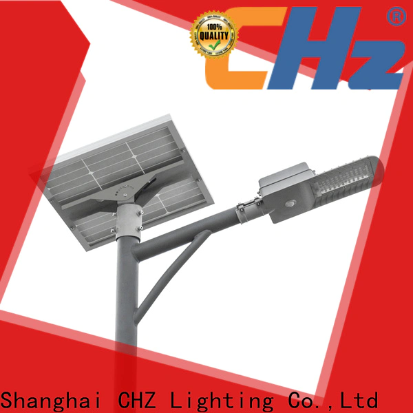CHZ Lighting Latest 20w all in one solar street light company for promotion