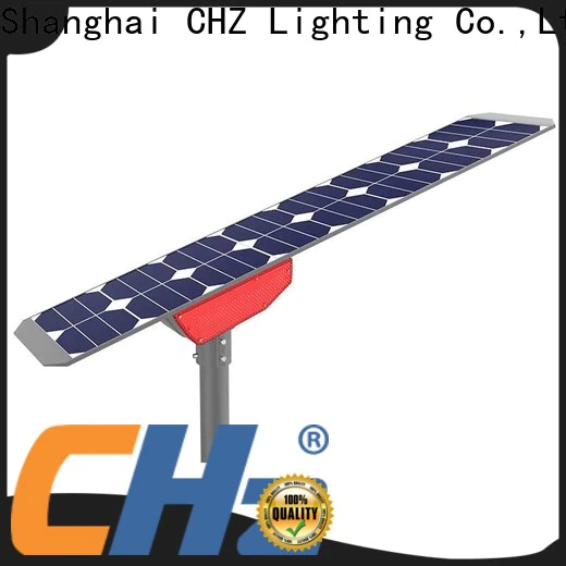CHZ Lighting outdoor solar led street light solution provider for engineering
