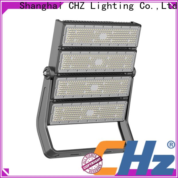 CHZ Lighting outdoor led flood lights factory price used in outdoor parking lots