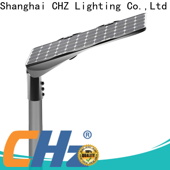 CHZ Lighting solar powered outdoor street lights wholesale for engineering