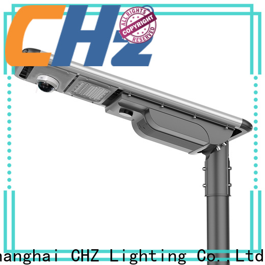 CHZ Lighting integrated solar street light supplier for mountainous