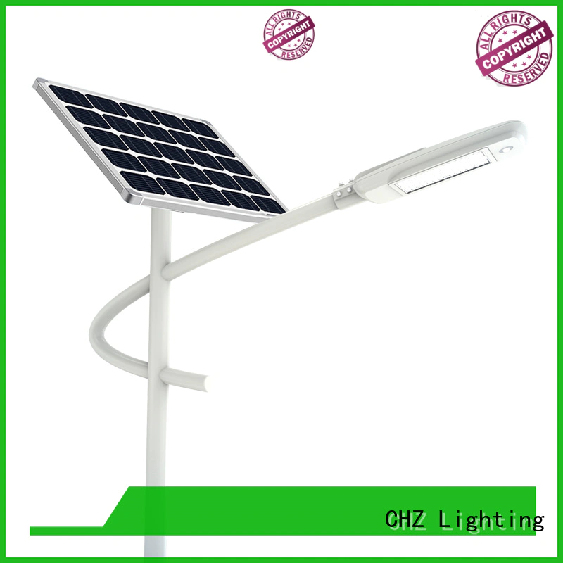 CHZ solar street lights for sale wholesale for promotion