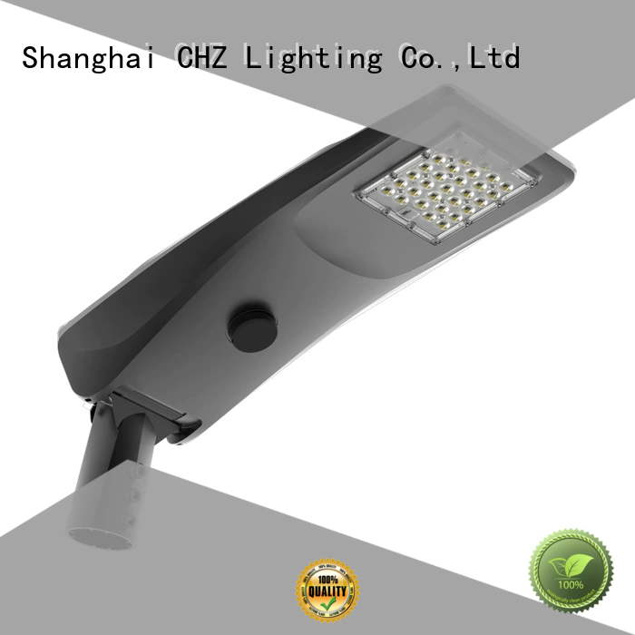 CHZ solar panel street light manufacturer park road
