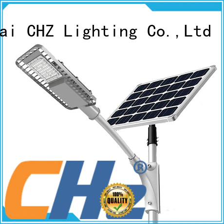 CHZ all in one solar led street light yard